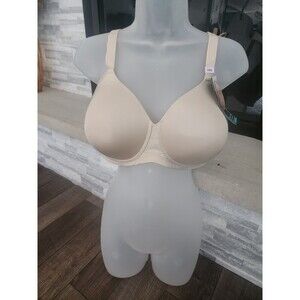 Vanity Fair Beauty Back Full Figure Wirefree Extended Side & Back Smooth 38D